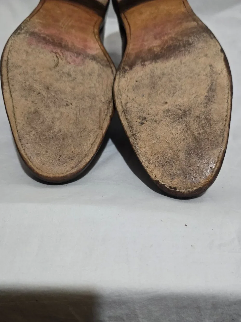 Peal & Co. Brooks Brothers Made in Italy Brown Oxford Leather Shoe - sz 10 1/2 E